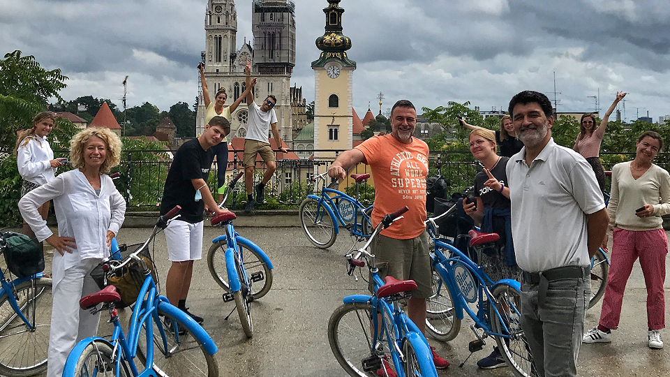 Blue Bike Zagreb cycling Bikademy