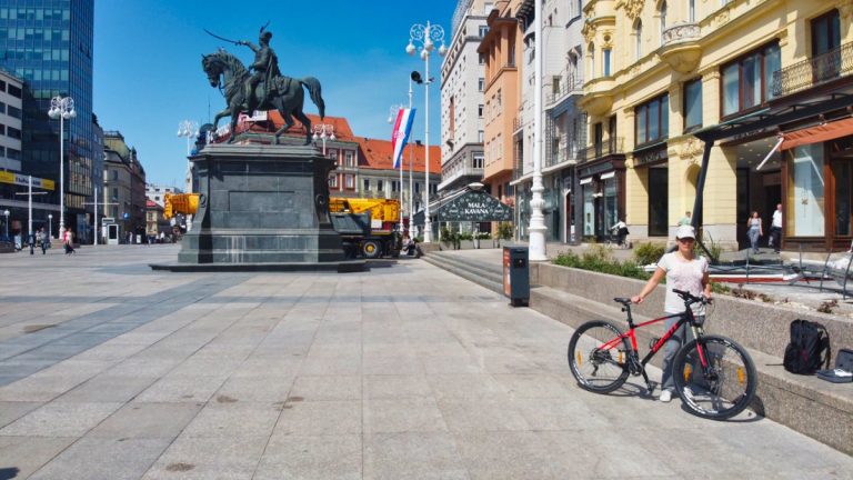 Jelacic Square Zagreb Croatia Bikademy